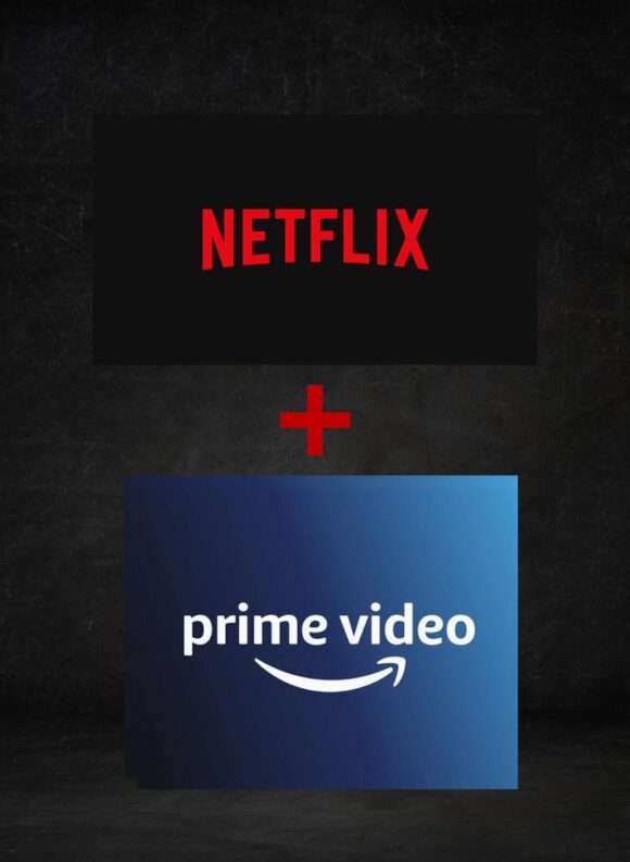 Netflix+ Prime 1mois